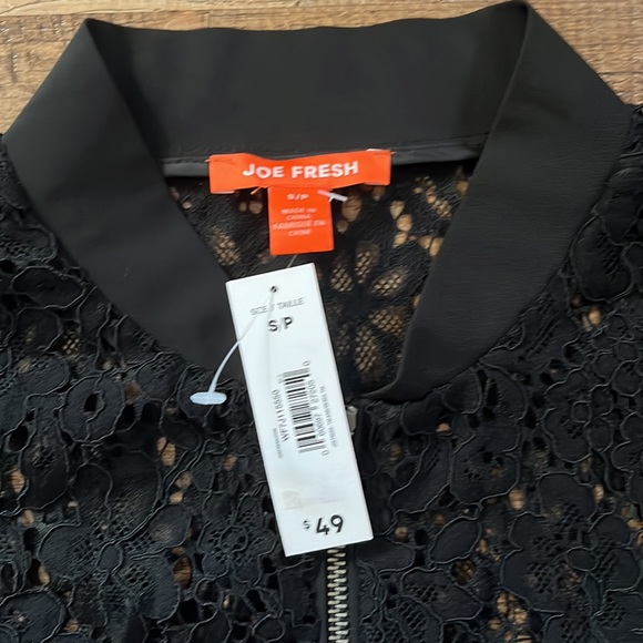 NWT Joe Fresh Lace Bomber Jacket - Picture 3 of 8